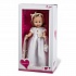 Виниловая кукла и серии Elegance 42 см. в платье, с аксессуаром, светлые волосы  - миниатюра №2
